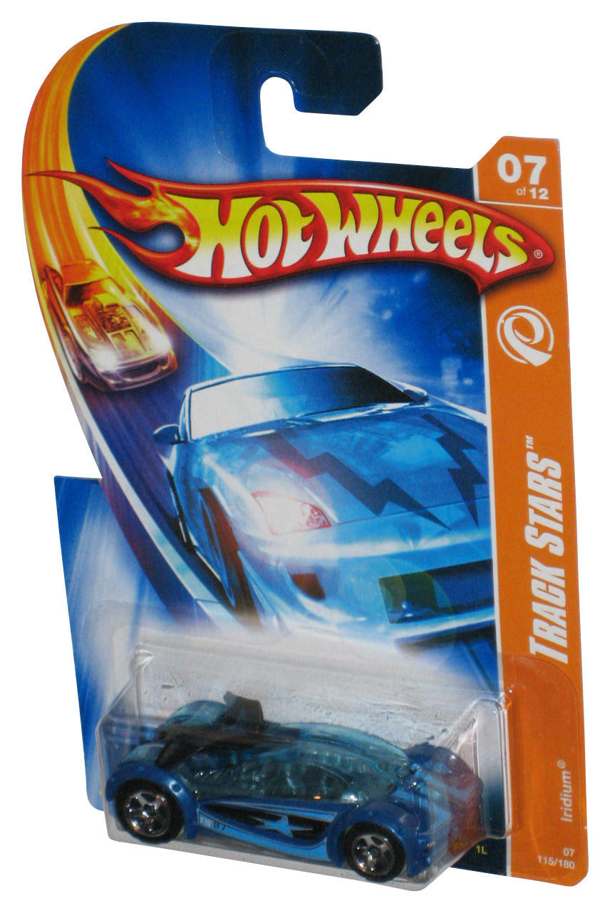 Hot Wheels Track Stars 07/12 (2006) Blue Iridium Toy Car 115/180