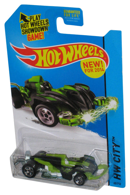 Hot Wheels HW City (2014) Green Wattzup Toy Car 60/250