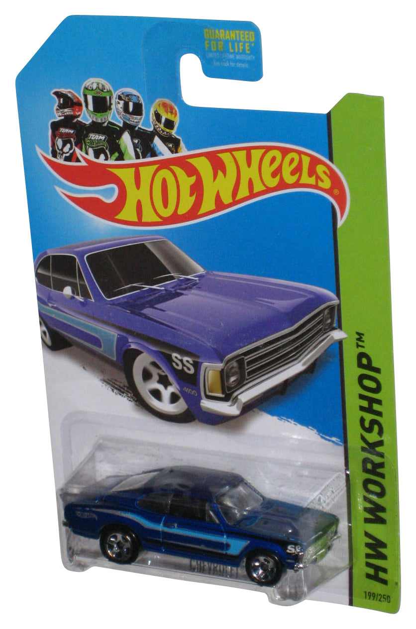 Hot Wheels HW Workshop (2013) Blue Chevrolet SS Car 199/250