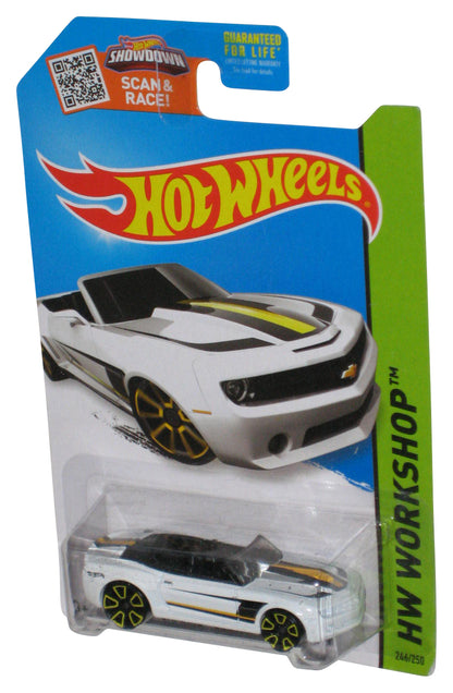 Hot Wheels HW Workshop (2013) White Camaro Convertible Concept Car 246/250