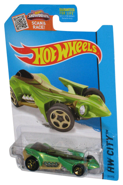 Hot Wheels HW City (2013) Green Preying Menace Toy Car 31/250