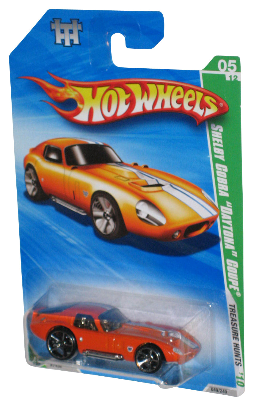 Hot Wheels Treasure Hunts 05/12 '10 Orange Shelby Cobra Daytona Coupe Car 049/240