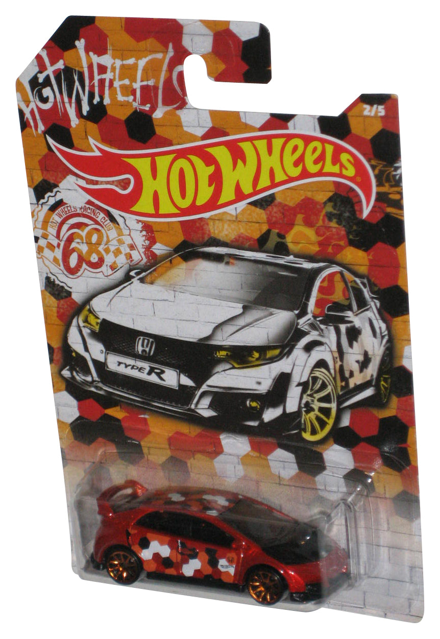 Hot Wheels 68th Racing Club '16 Honda Civic Type R (2019) Mattel Red Toy Car 2/5