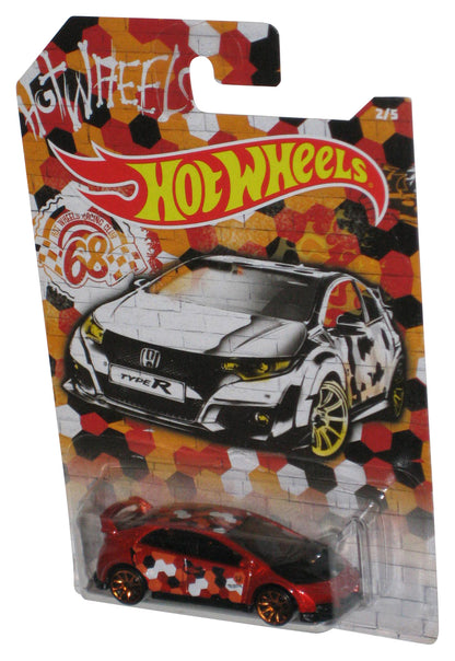 Hot Wheels 68th Racing Club '16 Honda Civic Type R (2019) Mattel Red Toy Car 2/5