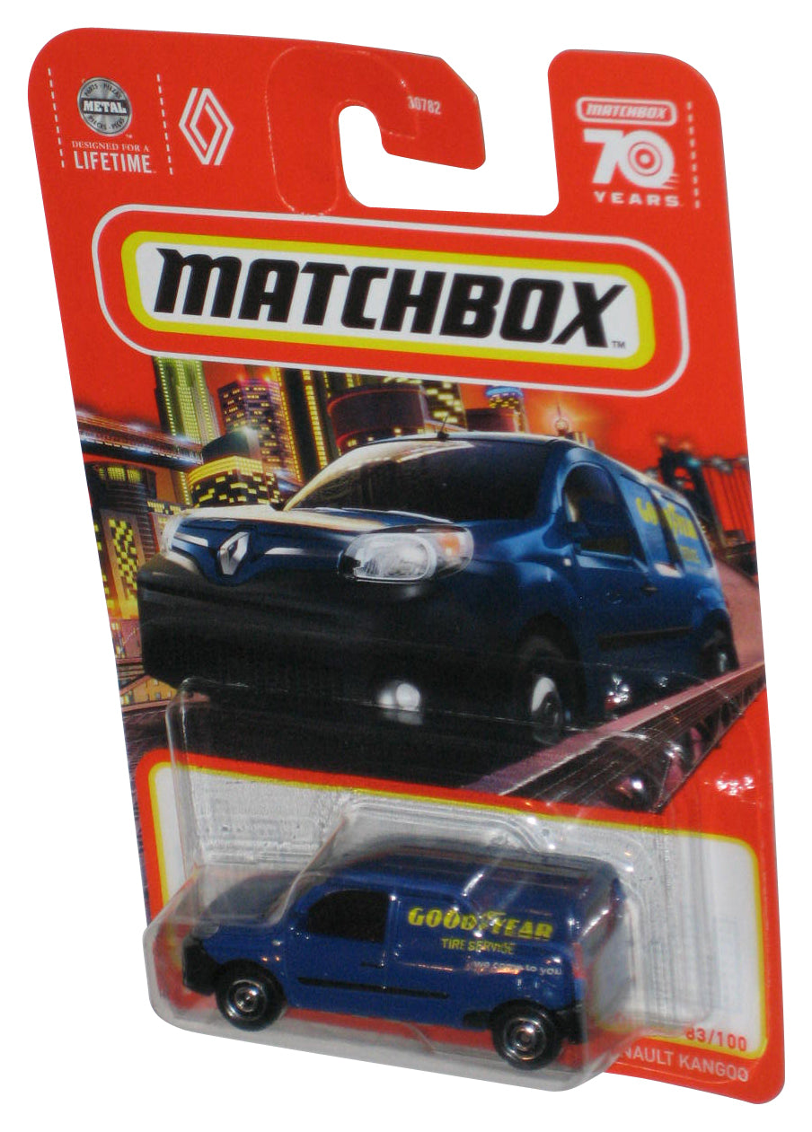 Matchbox 70 Years Good Year Tire Service (2023) Blue Renault Kangoo Van 83/100