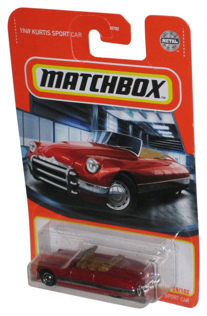 Matchbox Metal Series (2021) Mattel Red 1949 Krutis Sport Car 28/102