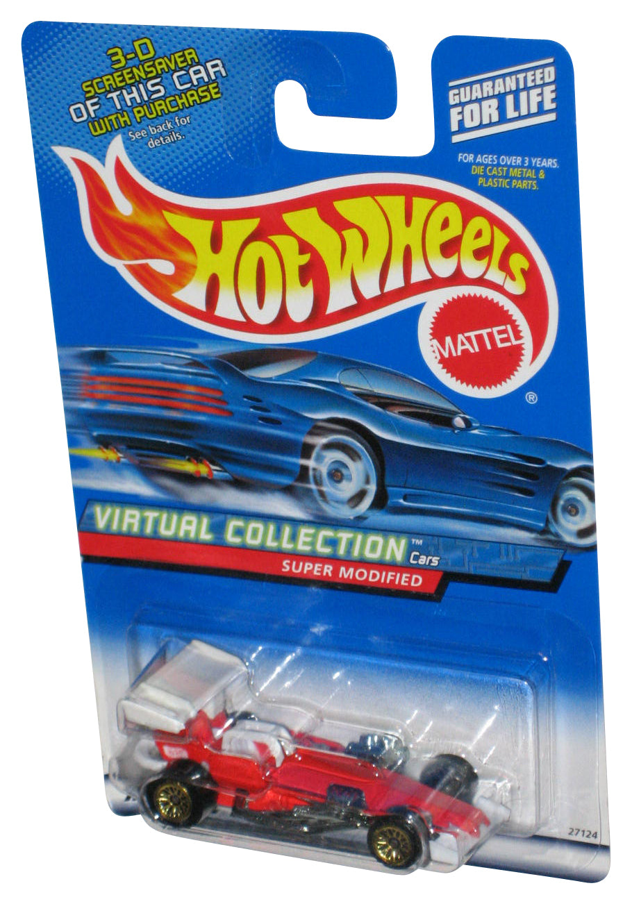 Hot Wheels Virtual Collection (1999) Red Super Modified Car #158
