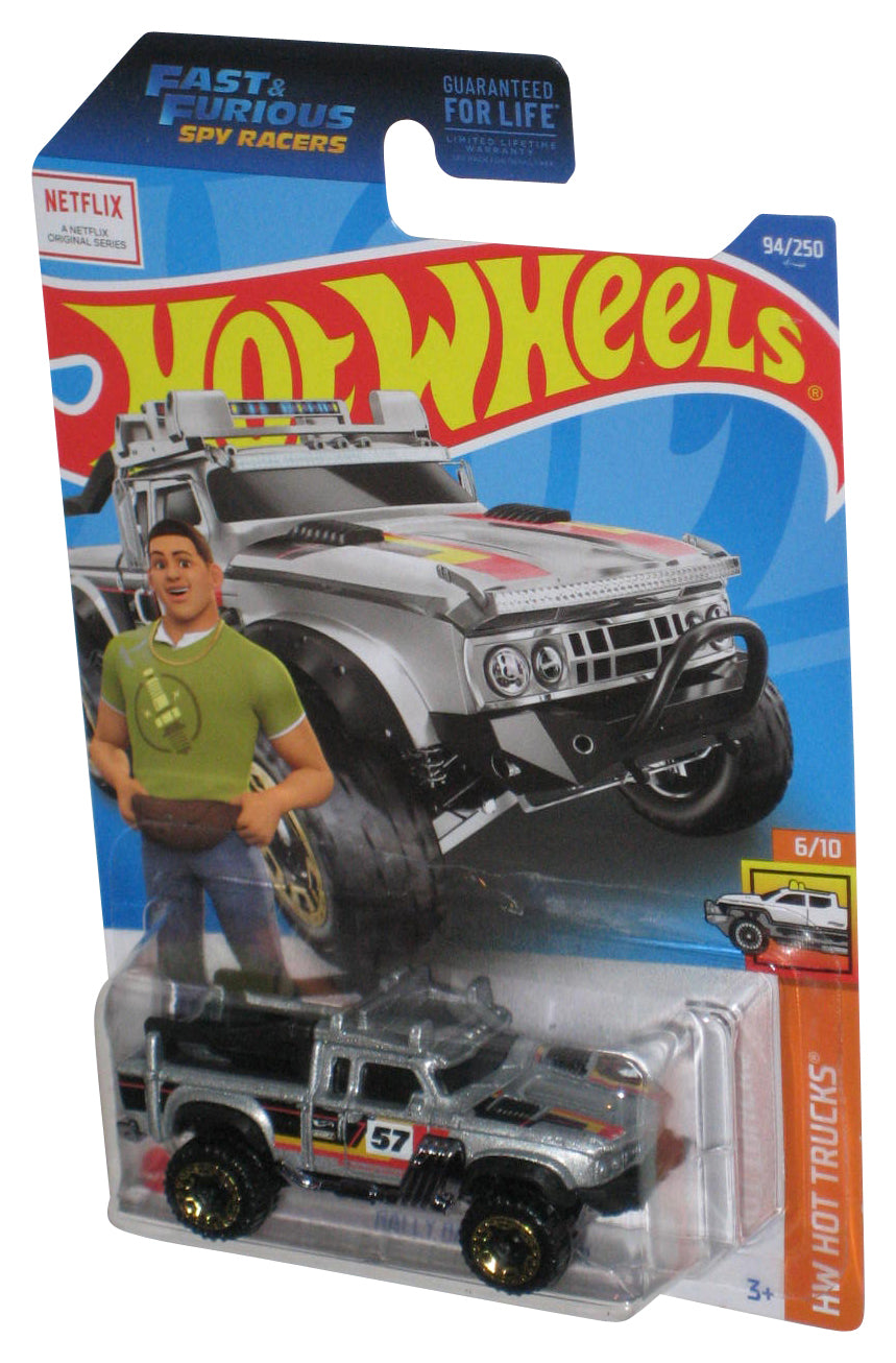 Hot Wheels Fast & Furious Spy Racers HW Trucks (2021) Silver Rally Baja Crawler Toy 94/250