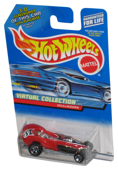 Hot Wheels Virtual Collection (2000) Skullrider Red Toy Car #138