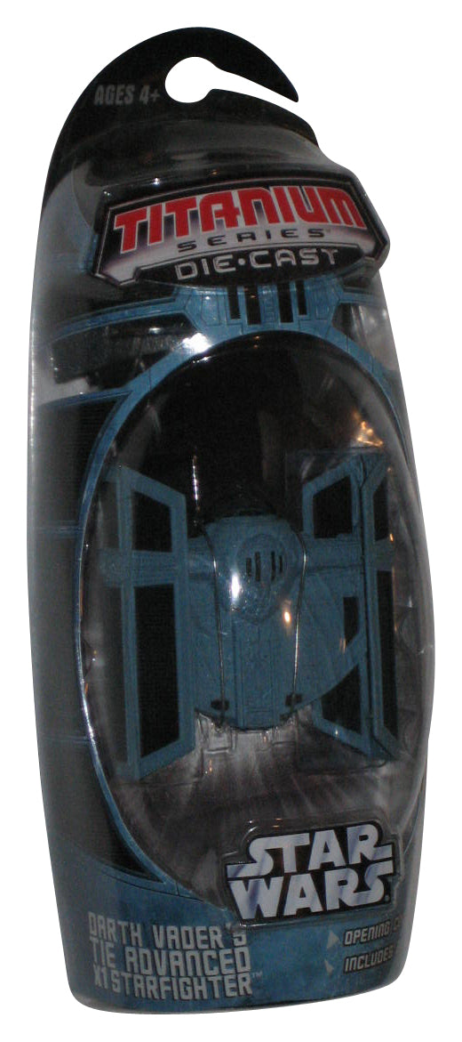 Star Wars Titanium Series (2006) Darth Vader's TIE Advanced X1 Starfighter Die-Cast Toy
