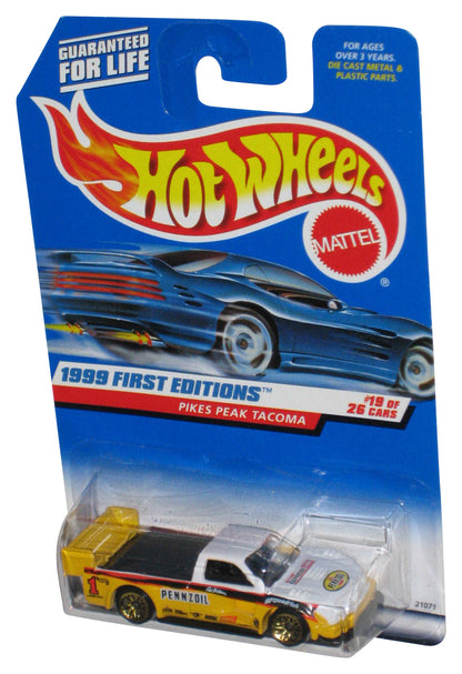 Hot Wheels 1999 First Editions 19/26 (1998) Yellow Pikes Peak Tacoma Car #924