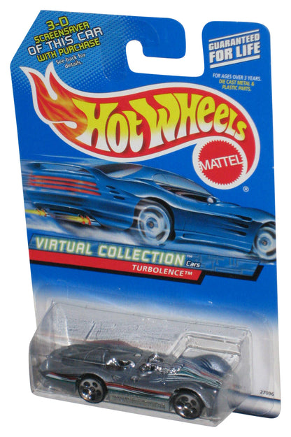 Hot Wheels Virtual Collection (2000) Silver Turbolance Toy Car #129