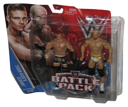 WWE Tyson Kidd vs Cesaro (2015) Mattel Battle Pack Figure 2-Pack - (Plastic Loose From Card)