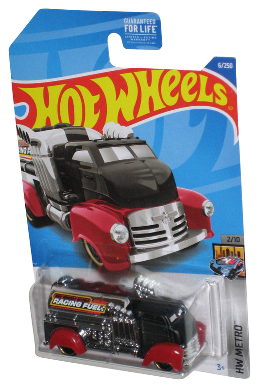 Hot Wheels HW Metro 2/10 (2021) Black & Red Fast Gassin' Toy Truck 6/250