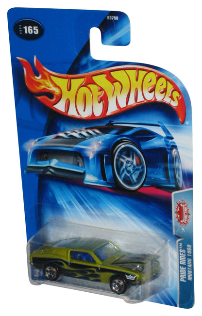 Hot Wheels Pride Rides (2004) Yellow Mustang 1968 Toy Car #165