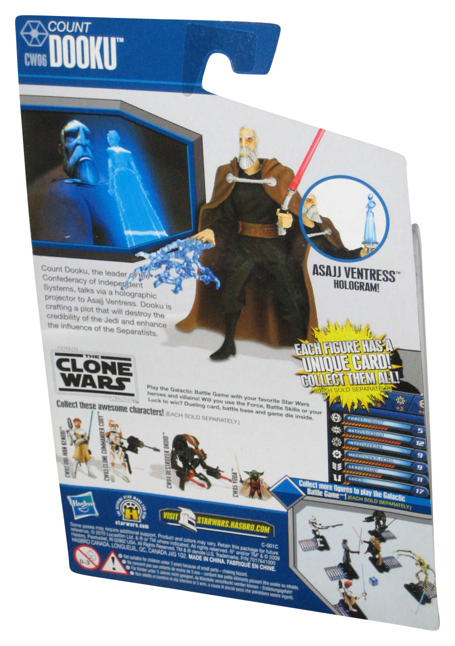 Star Wars Clone Wars Animated (2010) Count Dooku Action Figure CW06