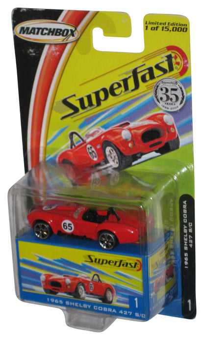 Matchbox Superfast (2004) Mattel Red 1996 Lotus Elise Car #42 - (Bottom Plastic Dented)