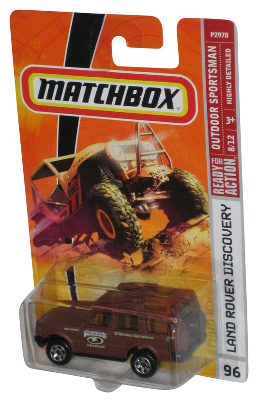 Matchbox Outdoor Sportsman 8/12 (2008) Brown Land Rover Discovery Toy Truck #96
