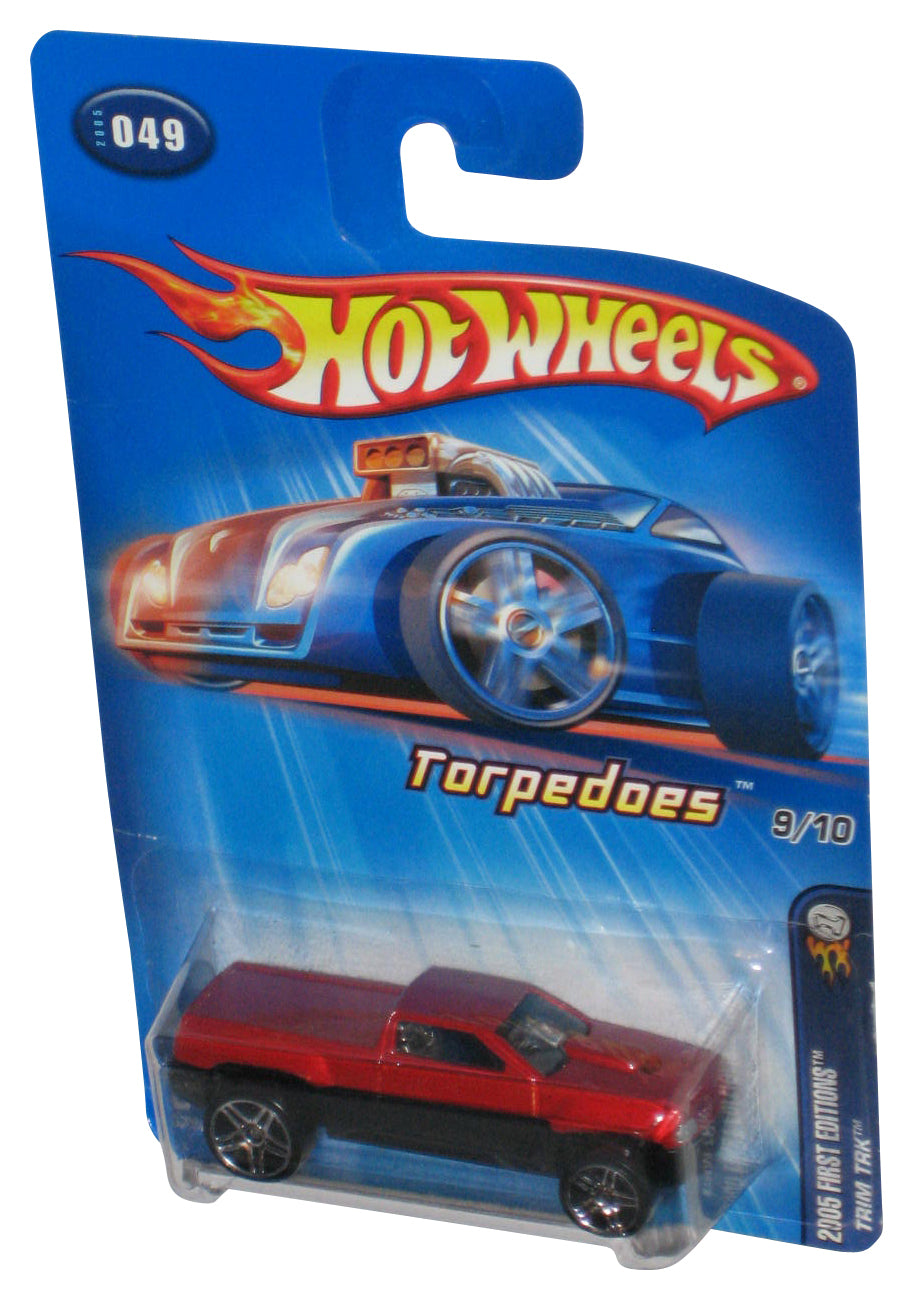 Hot Wheels 2005 First Editions Torpedoes Red Trim Trk Toy Truck #049