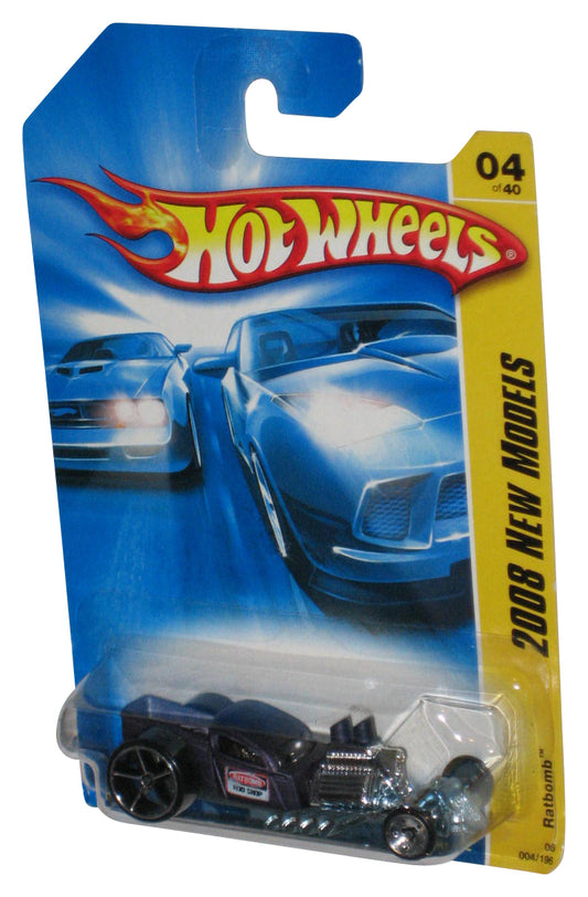 Hot Wheels 2008 New Models 4/40 Purple Ratbomb Die-Cast Car 004/196
