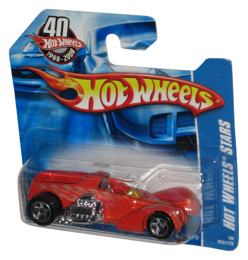 Hot Wheels Stars 40th 1968-2008 Orange Screamin' Hauler Car 053/172 - (Short Card)