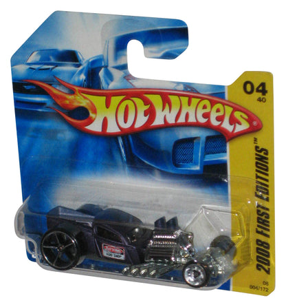 Hot Wheels 2008 New Models 4/40 Black Ratbomb Die-Cast Car 004/196 - (Short Card)