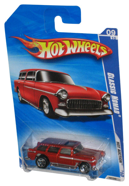 Hot Wheels Hot Auction '10 9/10 (2009) Red Classic Nomad Toy Car 167/240