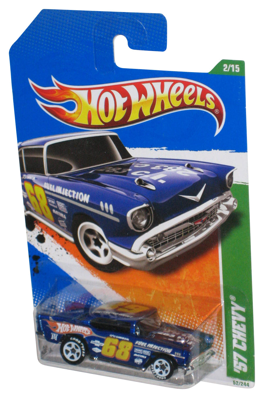 Hot Wheels Treasure Hunts 2/15 (2010) Blue '57 Chevy Car 52/244