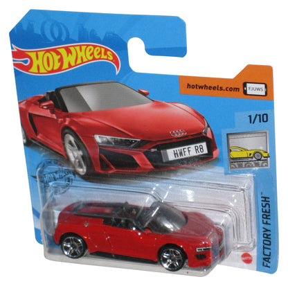 Hot Wheels Factory Fresh 1/10 (2020) Red 2019 Audi R8 Spyder Car - (Short Card)