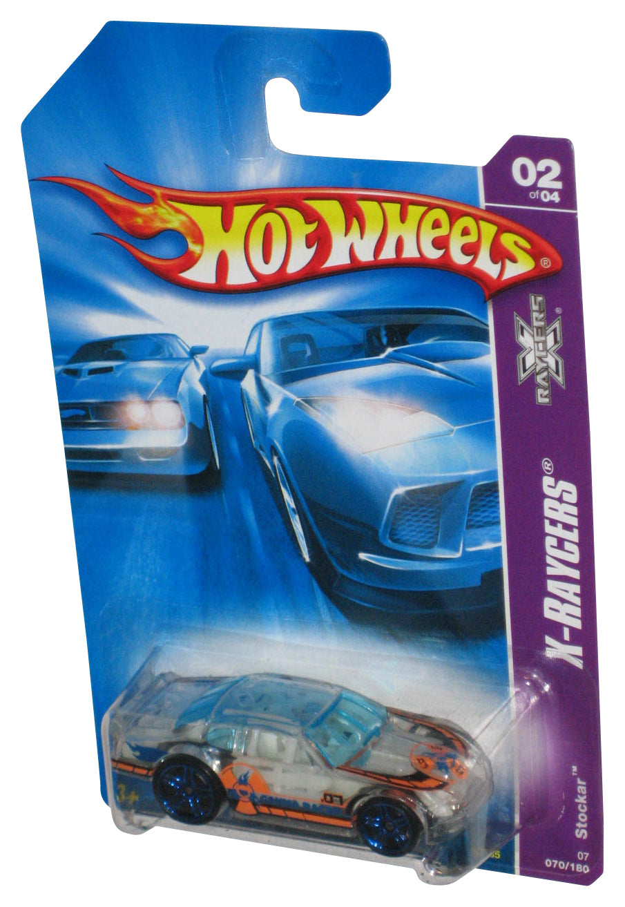 Hot Wheels X-Raycers 2/4 (2006) Clear Stockar Toy Car 070/180