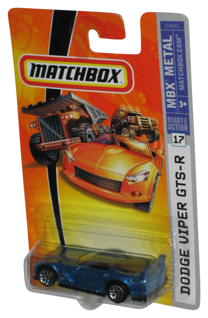 Matchbox MBX Metal (2007) Blue Dodge Viper GTS-R Toy Car #17