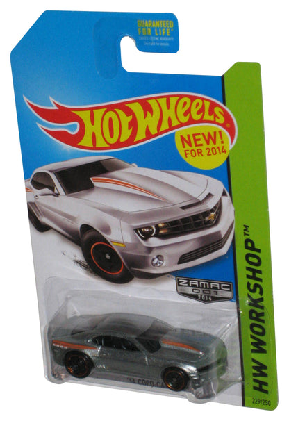 Hot Wheels HW Workshop (2014) Silver Zamac 001 Silver '14 Copo Camaro Car 229/250