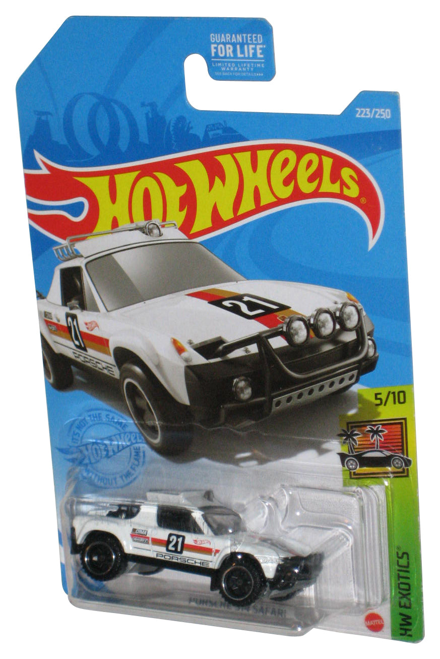 Hot Wheels HW Exotics 5/10 (2020) White Porsche 914 Safari Car 223/250
