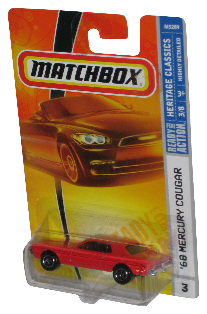 Matchbox Heritage Classics 3/8 (2007) Red '68 Mercury Cougar Car #3