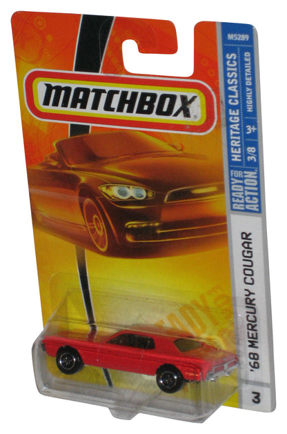 Matchbox Heritage Classics 3/8 (2007) Red '68 Mercury Cougar Car #3