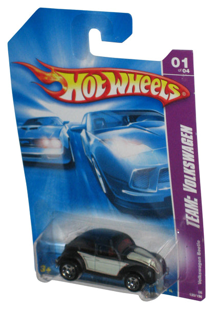 Hot Wheels Team Volkswagen 01/04 (2007) Black Beetle Car 129/196