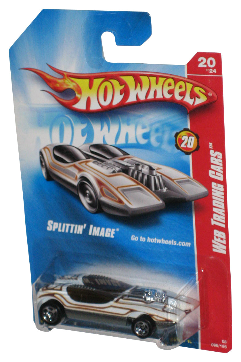 Hot Wheels Web Trading Cars 20/24 (2007) White Splittin' Image Car 096/196