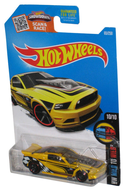 Hot Wheels HW Mild To Wild 10/10 (2015) Yellow '13 Ford Mustang GT Car 65/250