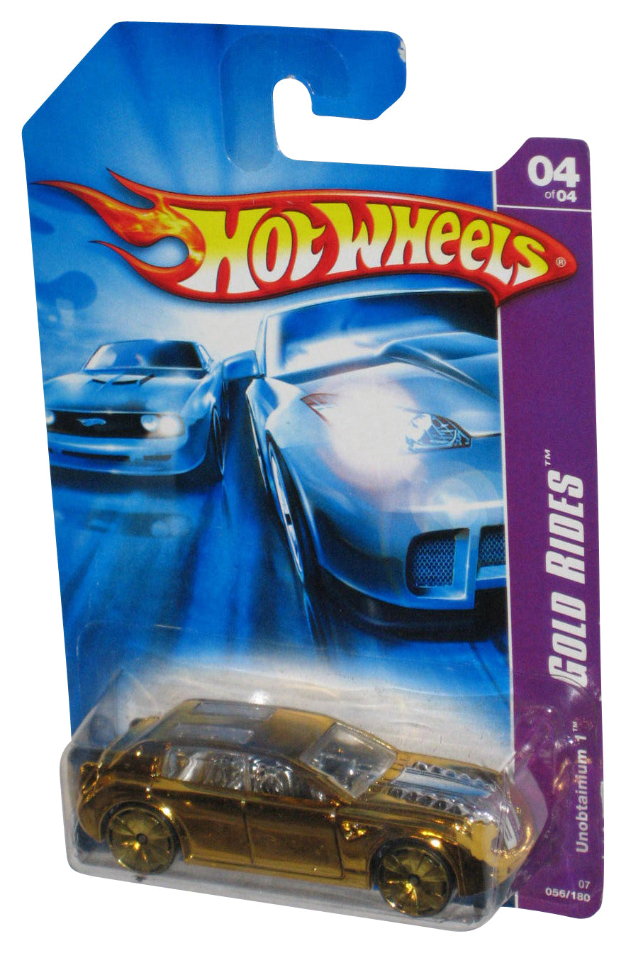 Hot Wheels Gold Rides 4/4 (2006) Unobtainium Die-Cast Toy Car 056/180