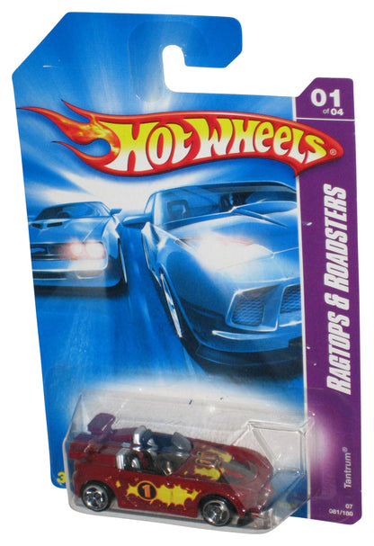 Hot Wheels Ragtops & Roadsters 01/04 (2006) Red Tantrum Toy Car 081/180