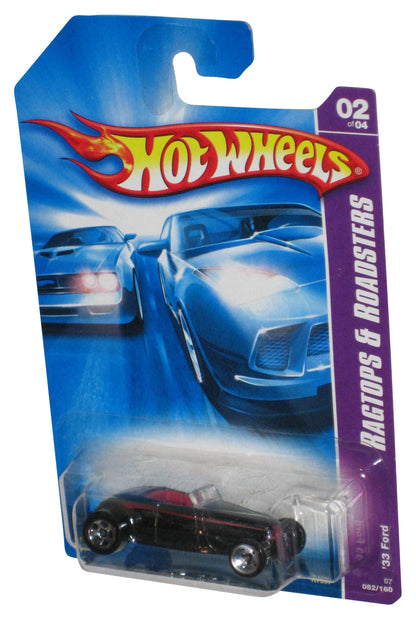 Hot Wheels Ragtops & Roadsters 02/04 (2006) Black '33 Ford Car 082/180
