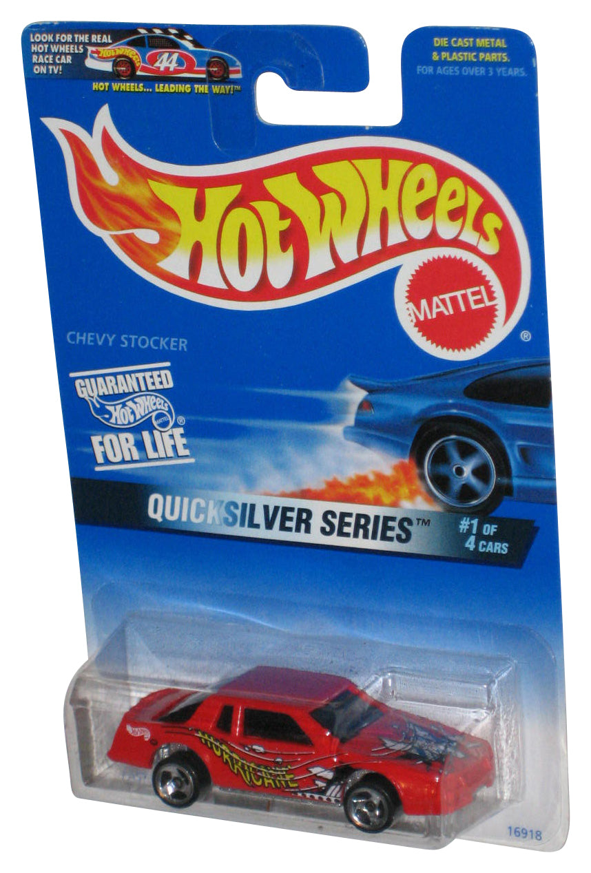 Hot Wheels Quicksilver Series 1/4 (1996) Red Chevy Stocker Car #545