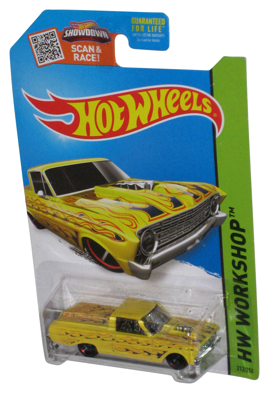 Hot Wheels HW Workshop (2013) Yellow '65 Ford Ranchero Car 212/250