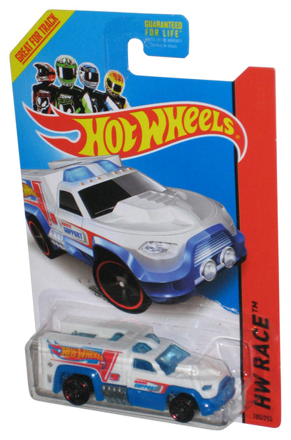 Hot Wheels HW Race (2013) White Rescue Duty Toy Car 105/250