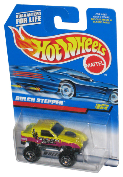 Hot Wheels Gulch Stepper (1997) Yellow & Purple Toy Truck #884