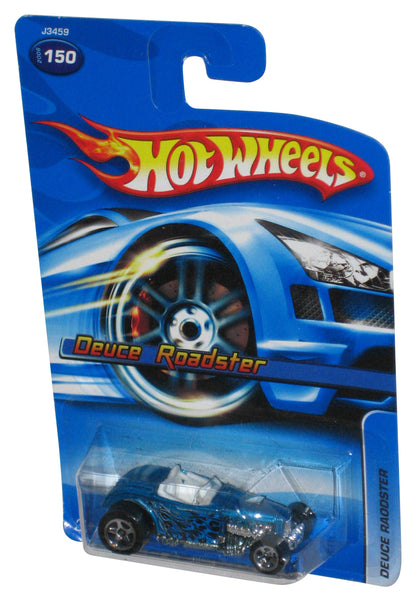 Hot Wheels Deuce Roadster (2006) Mattel Blue Toy Car #150