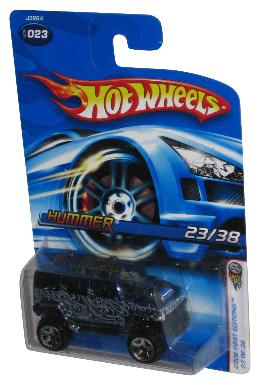 Hot Wheels 2006 First Editions 23/38 (2006) Blue Hummer Toy #023