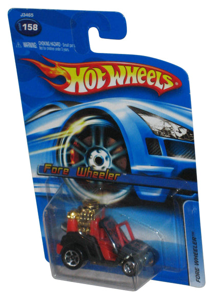 Hot Wheels Fore Wheeler (2006) Mattel Red & Black Toy Car #158