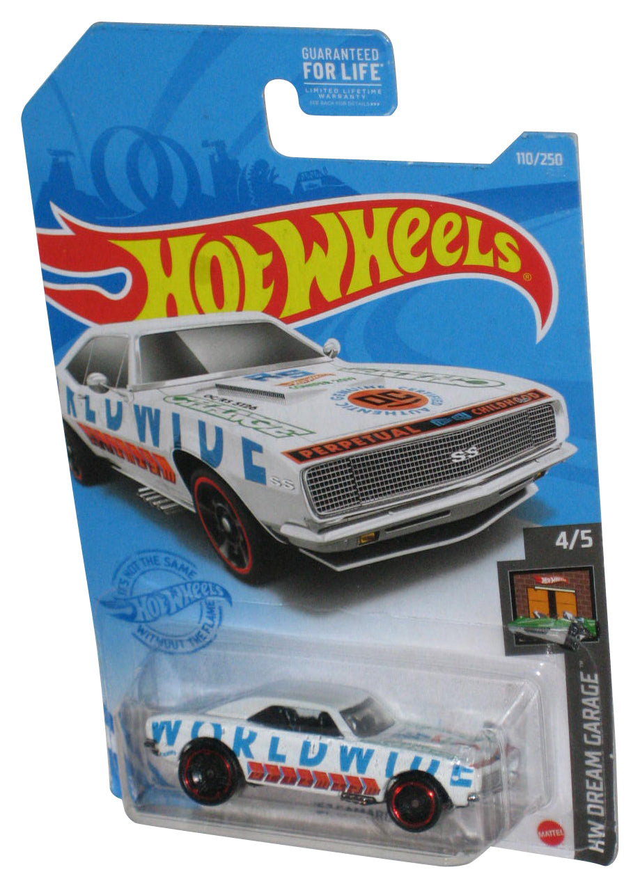 Hot Wheels HW Dream Garage 4/5 (2020) White '67 Camaro Toy Car 110/250