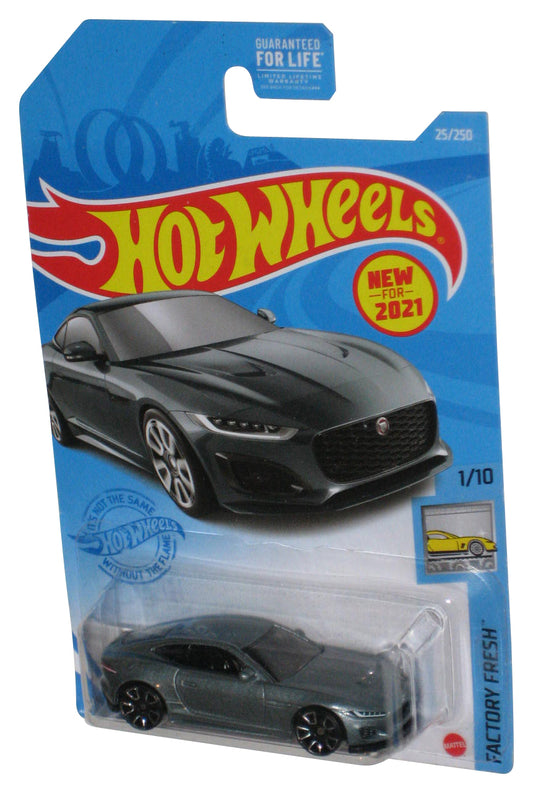 Hot Wheels Factory Fresh 1/10 (2021) Gray 2020 Jaguar F-Type Car 25/250